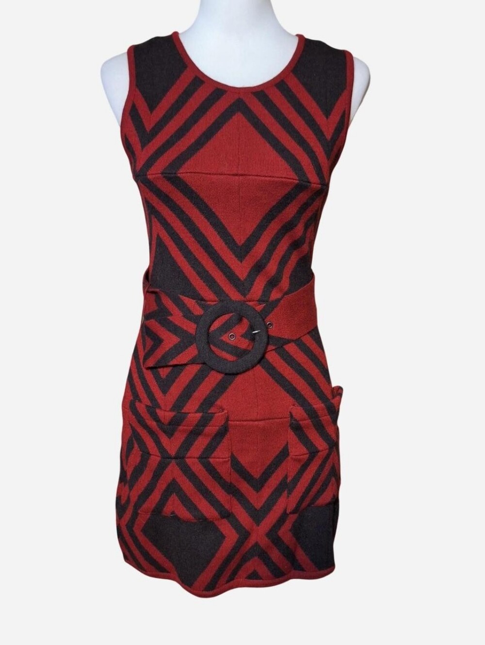 Alicia + Olivia XS 100% Wool Mini Dress Party Business Casual Corpcore Office